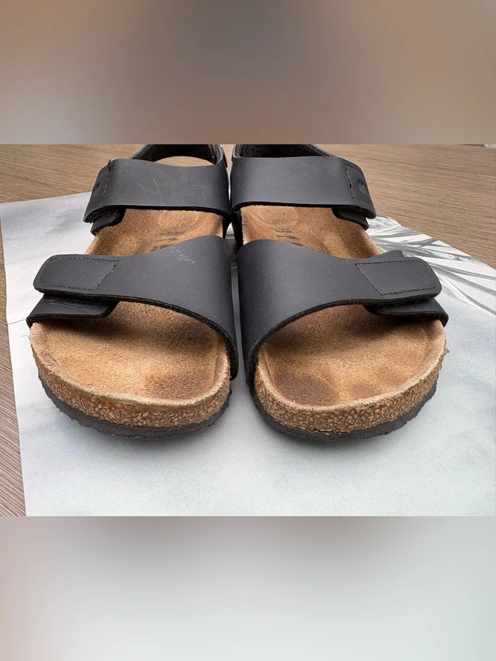 Birkenstock Palu Kids Strap Sandals In Black Size 33 / Narrow